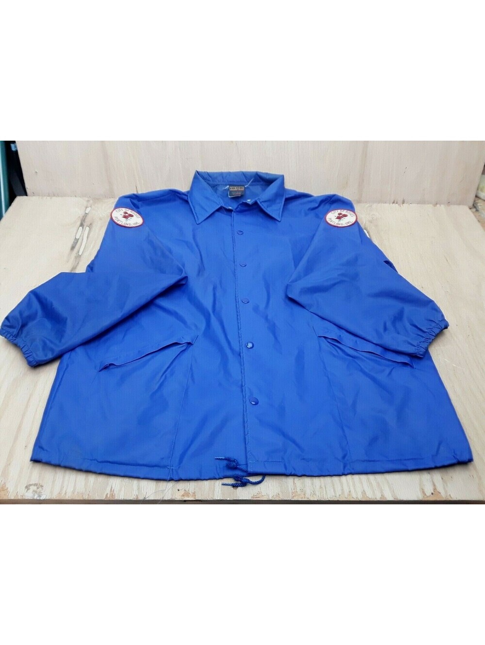 Vintage Mens X-LARGE Windbreaker Jacket Oregon CITY OF ROSES Portland, Oregon